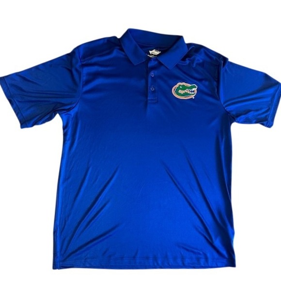 NWT Fanatics Branded Men's Florida Gators Blue Left Side Block Polo Shirt XL - Picture 2 of 9